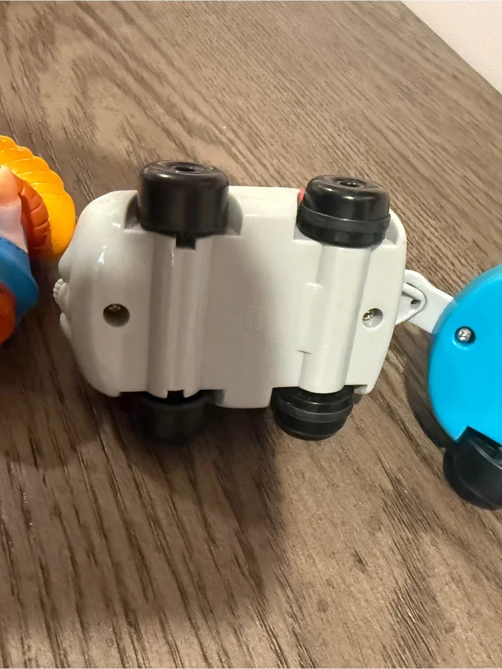 Fisher-Price Little People Push Car with Trailer Pull-Along Set 2001 Vintage